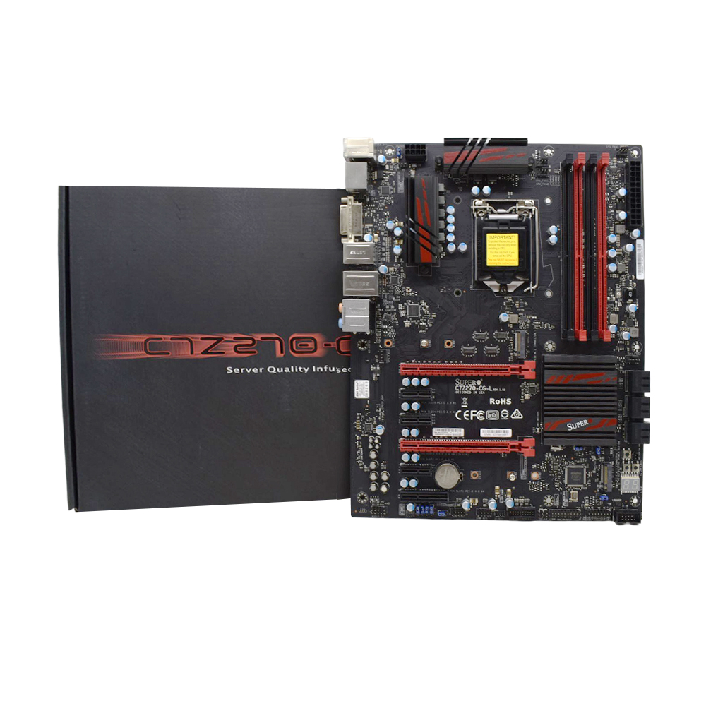 Intel Cpu Core I9 - Supermicro Brandneues C7Z270-CG-L Z270 LGA 1151