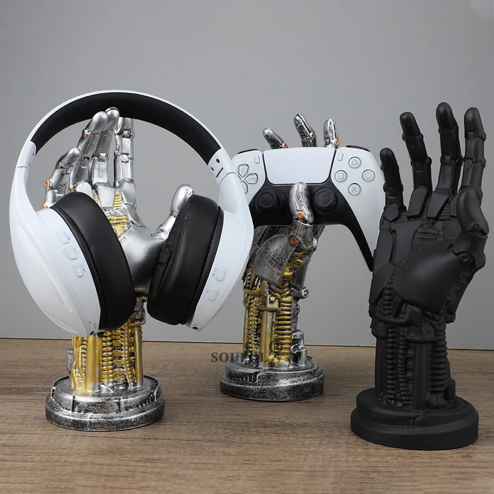 Gaming Controllers Xbox Accessories - Für PS4/PS5/Xbox Series Gamepad-Halterung Cyberpunk Roboter-Ständer