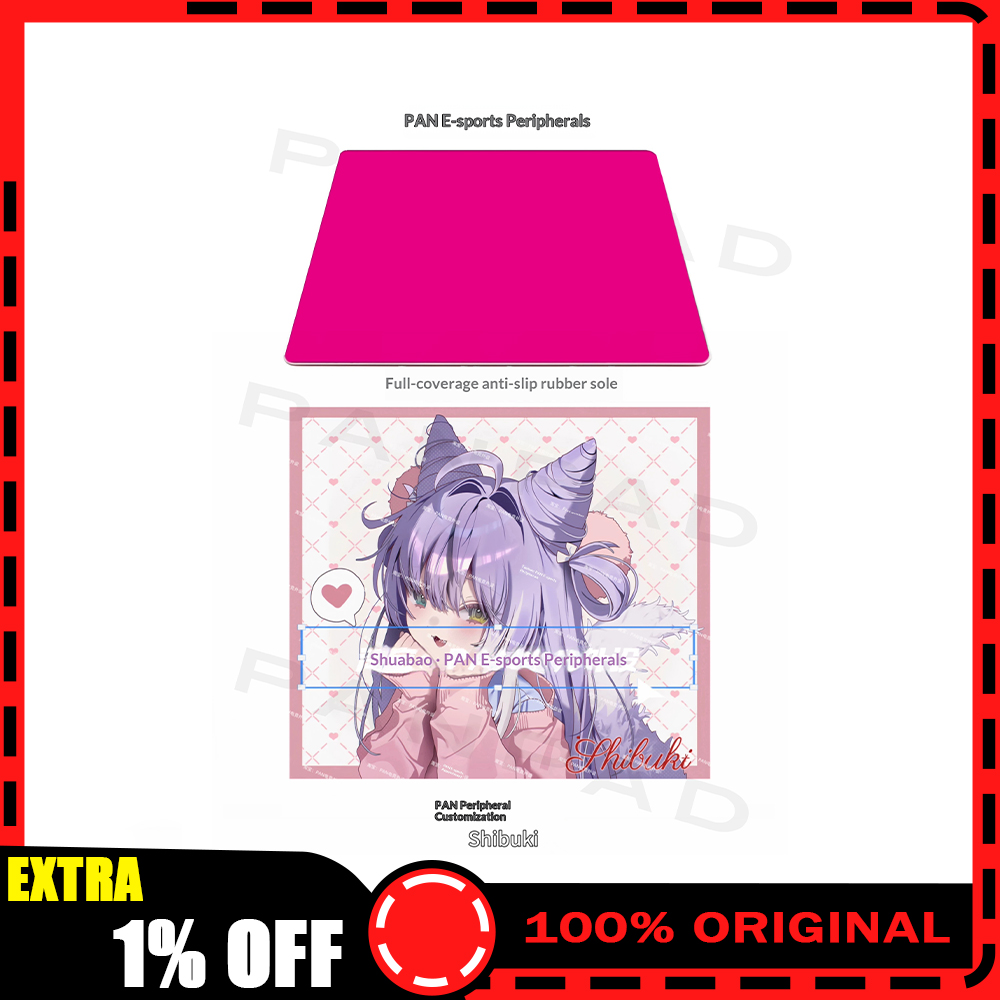 Gaming Accessories Name - PAN Esports Shibuki Joint Name Glas-Gaming-Mauspad
