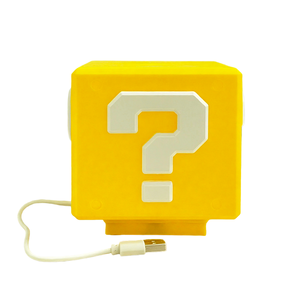 Gaming Accessories Bedroom - 2026 Question Block Lampe mit Soundeffekten