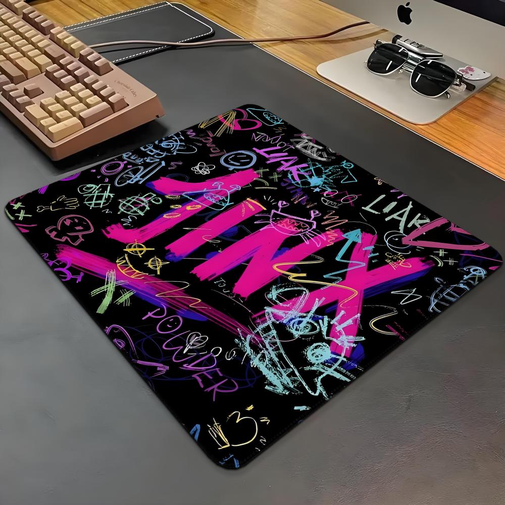 Jinx Gaming Accessories - Arcane League L-LOL Jinx Mauspad Cartoon