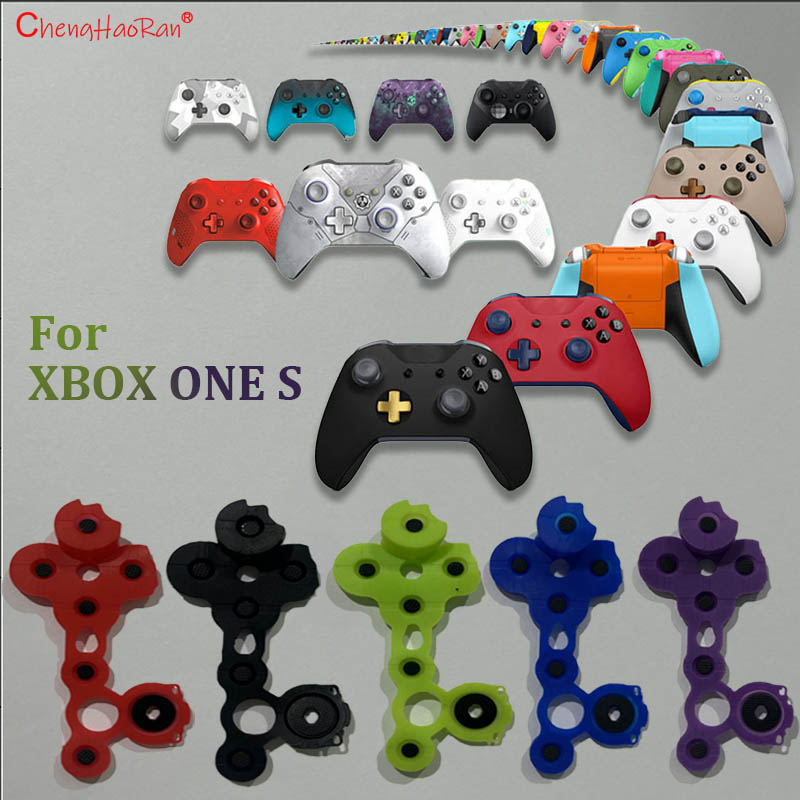 Gaming Controllers Xbox Accessories - 2 STÜCK/SET Farbige leitfähige Gummitasten für