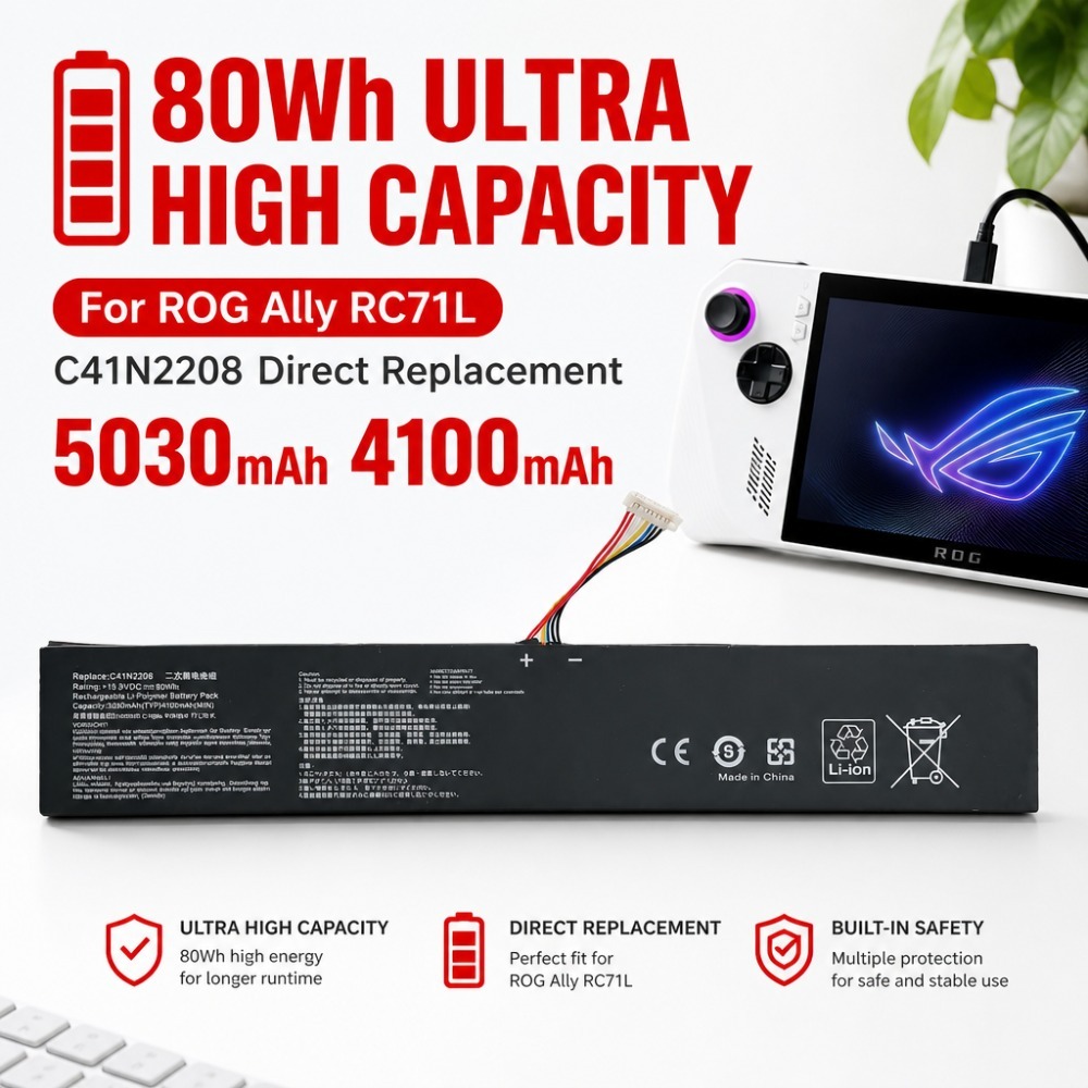 80Wh 5030mAh 4100mAh Für ASUS  – Gaming Accessories Asus Bewertung und Preis
