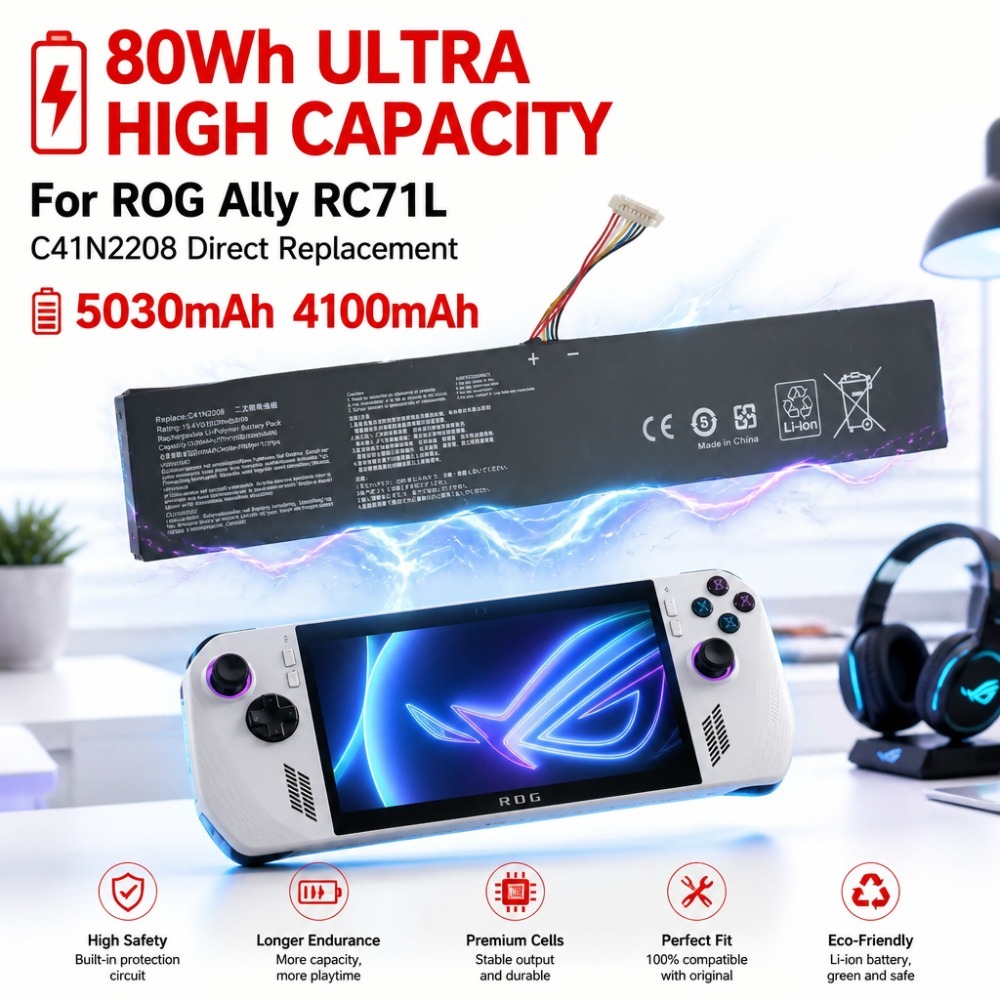 80Wh 5030mAh 4100mAh Für ASUS  – Gaming Accessories Asus Bewertung und Preis
