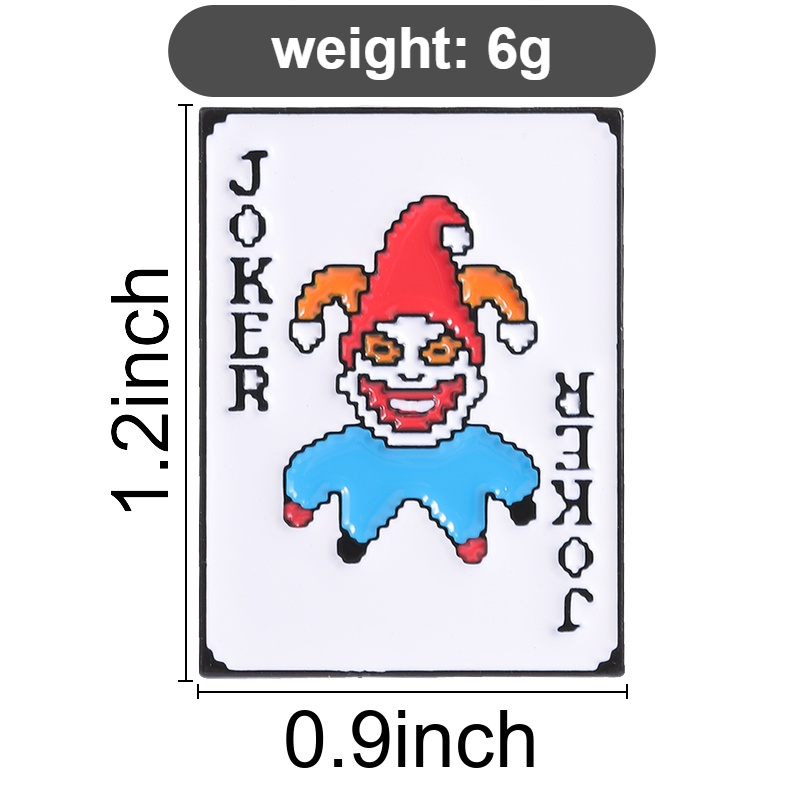 Poker Joker Emaille-Pins Pixel – Joker Gaming Accessories Bewertung und Preis