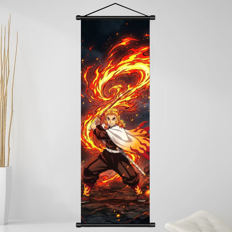 Demon Slayer Kyojuro Rengoku H – Gaming Accessories Bedroom Bewertung und Preis