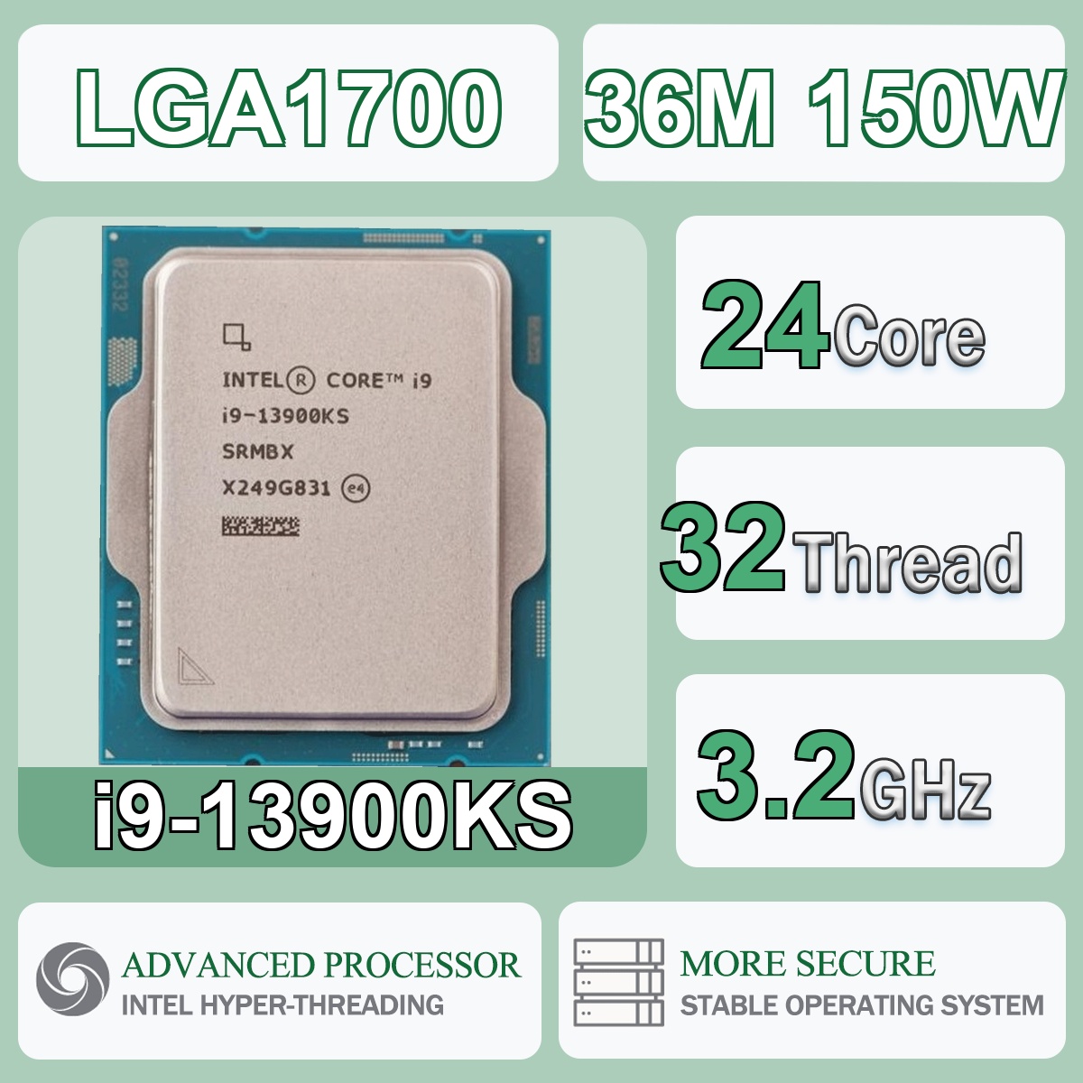 Intel Core i9-13900KS 24C/32T  – Intel Cpu Core I9 Bewertung und Preis