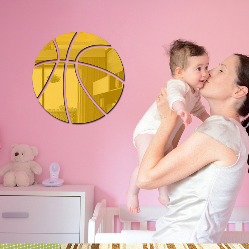 Basketball Spiegel Wand Aufkle – Gaming Accessories Bedroom Bewertung und Preis